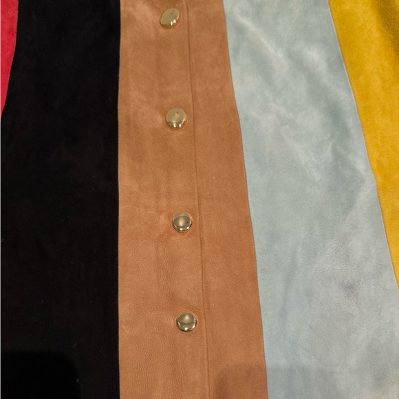 Alice + Olivia Multicolor Striped Mini Skirt - Picture 4 of 5